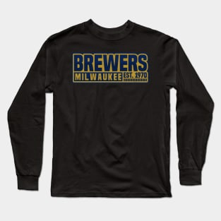 Milwaukee Brewers 01 Long Sleeve T-Shirt